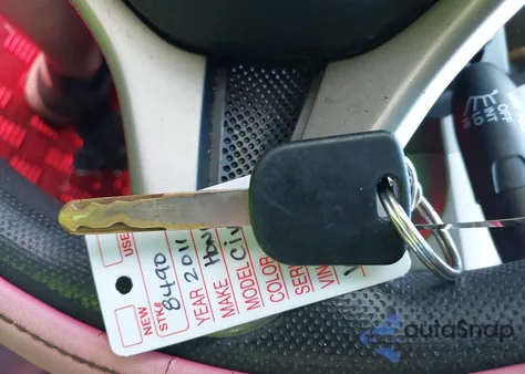 2011 Honda Civic Vp from USA, damaged, VIN 2HGFA1F30BH546277